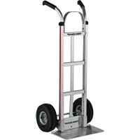 Knocked Down Hand Truck, Dual Handle, Aluminum, 48" Height, 500 lbs. Capacity FMT Sales Ltd
