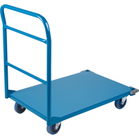 Chariots &agrave; tablettes/plateforme, Acier, 24" la x 36" p x 40" h, Capacit&eacute; de la plateforme 1300 lb FMT Sales Ltd