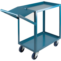 Chariots &agrave; cueillette, 36" h x 18" la x 46" p, 2 Tablettes, Capacit&eacute; 1200 lb FMT Sales Ltd