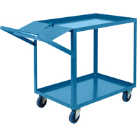 Chariots &agrave; cueillette, 36" h x 24" la x 64" p, 2 Tablettes, Capacit&eacute; 1200 lb FMT Sales Ltd