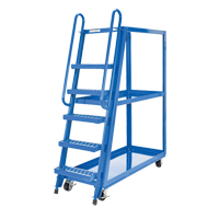 Chariot &agrave; cueillette, Acier, 21-7/8" la x 56-1/8" p, 3 tablettes, Capacit&eacute; 1000 lb FMT Sales Ltd