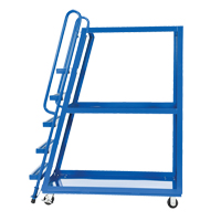 Chariot &agrave; cueillette, Acier, 21-7/8" la x 56-1/8" p, 3 tablettes, Capacit&eacute; 1000 lb FMT Sales Ltd