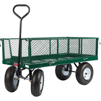 Chariots a/c&ocirc;t&eacute;s rabattables, 24" la x 48" la x Capacit&eacute; 800 lb FMT Sales Ltd