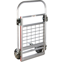 Chariot &agrave; plateforme repliable &agrave; quatre roues, Aluminium, 750 lb, 31" lo x 23-1/4" la, Hauteur 39" FMT Sales Ltd
