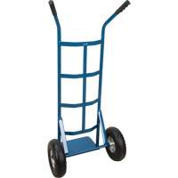 All-Welded Hand Truck, Dual Handle, Steel, 46" Height, 600 lbs. Capacity FMT Sales Ltd