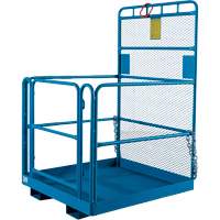 Nacelle &eacute;l&eacute;vatrice pour travail en hauteur, 48" x 48" x 72" h, Capacit&eacute; de 1000 lb, Acier FMT Sales Ltd