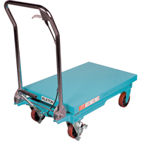Heavy-Duty Hydraulic Scissor Lift Table, 32" L x 19-3/4" W, Steel, 660 lbs. Capacity FMT Sales Ltd