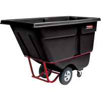 Tilt Truck, Polyethylene, 1/2 cu. yd., 850 lbs. Load Capacity FMT Sales Ltd