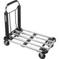 Chariots &agrave; plateforme pliants, Aluminium, 300 lb, 28" lo x 16" la, Hauteur 32" FMT Sales Ltd
