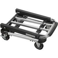 Chariots &agrave; plateforme pliants, Aluminium, 300 lb, 28" lo x 16" la, Hauteur 32" FMT Sales Ltd