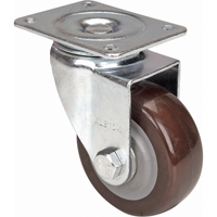 Caster, Swivel, 4" (101.6 mm), Polyurethane, 440 lbs. (199.58 kg.) FMT Sales Ltd