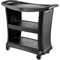 Chariot de service de direction, 3 tiers, 20" x 38" x 39", Capacit&eacute; 300 lb FMT Sales Ltd