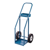 Chariots pour bouteilles de gaz, Roues Semi-pneumatique, Base de 12" la x 10" lo, 400 lb FMT Sales Ltd