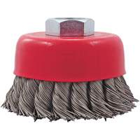 CK3201T Knotted Twist Wire Cup Brush, 3" Dia. x 5/8"-11 Arbor FMT Sales Ltd