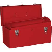 Heavy-Duty Tool Box, 8-1/2" D x 20" W x 9-1/2" H, Red FMT Sales Ltd