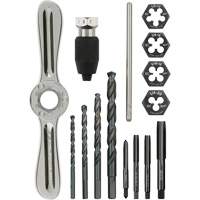 Tap and Die Set with Hex-Lok 2-in-1 Handle, 15 Pieces FMT Sales Ltd