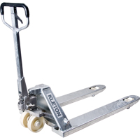Manual Pallet Trucks, Galvanized, 42" L x 27" W, 5500 lbs. Capacity FMT Sales Ltd