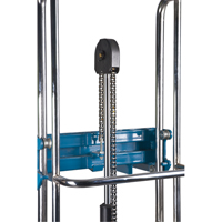 Hydraulic Platform Lift Stacker, Foot Pump Operated, 880 lbs. Capacity, 60" Max Lift FMT Sales Ltd