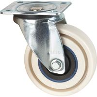 Roulettes sandwich, Pivotant, 5" (127 mm), Nylon, 440 lb (199,58 kg) FMT Sales Ltd