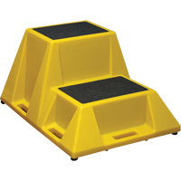 Industrial Step Stools, 2 Steps, 36" x 28" x 20" High FMT Sales Ltd