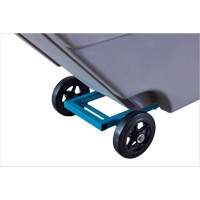 Chariot basculeur en acier, Poly&eacute;thyl&egrave;ne, 0,625 vg³, Capacit&eacute; de charge de 500 lb FMT Sales Ltd