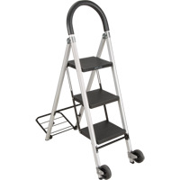 Step Stool Ladder, 3 Steps, 20" x 18" x 38-1/2" High FMT Sales Ltd