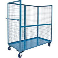 Chariot grillag&eacute; pour transport , Acier, 24" x 55" x 36", Capacit&eacute; 1200 lb FMT Sales Ltd