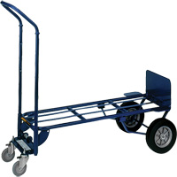 Deluxe Industrial Convertible Hand Truck, Steel, 1000 lbs. Capacity FMT Sales Ltd