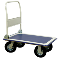 Chariot &agrave; plateforme avec poign&eacute;e pliante, Acier, 660 lb, 35" lo x 23" la, Hauteur 43,5" FMT Sales Ltd