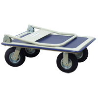 Chariot &agrave; plateforme avec poign&eacute;e pliante, Acier, 660 lb, 35" lo x 23" la, Hauteur 43,5" FMT Sales Ltd