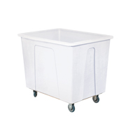 Caisson, Poly&eacute;thyl&egrave;ne blanc, 46" lo x 34" la x 40" h, Volume 25 pi³, Capacit&eacute; 600 lb FMT Sales Ltd