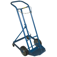 Chariot professionnel CC-1 pour bouteille de gaz, Roues Caoutchouc moul&eacute;, Base de 9" la x 7-1/4" lo, 250 lb FMT Sales Ltd