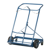 Chariot professionnel CC-2 pour deux bouteilles de gaz, Roues Caoutchouc moul&eacute;, Base de 16-7/8" la x 7-1/4" lo, 500 lb FMT Sales Ltd