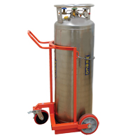 Grand chariot LCC pour bouteille de gaz liquide, Roues Polyur&eacute;thane, Base de 20" la x 20" p, 1000 lb FMT Sales Ltd