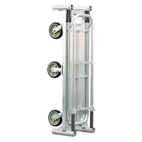 Chariot de livraison en vrac pliant en aluminium U-Boat, 18" la x 61" lo, 1200 lb cap, Roues Polyur&eacute;thane FMT Sales Ltd