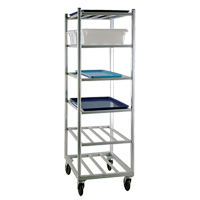 Shelf Cart, 6 Tiers, 20-7/8" W x 67" H x 27" D, 450 lbs. Capacity FMT Sales Ltd