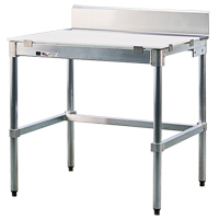 &eacute;tabli avec dessus en poly, 96" la x 30" p x 35-1/2" h, Capacit&eacute; 1000 lb FMT Sales Ltd