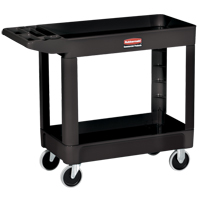 Heavy-Duty Utility Cart - 4520-89, 2 Tiers, 25-7/8" x 33-1/4" x 45-1/4", 500 lbs. Capacity FMT Sales Ltd