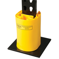 Polyethylene Rack Guard, 5" W x 6" L x 8" H, Yellow FMT Sales Ltd