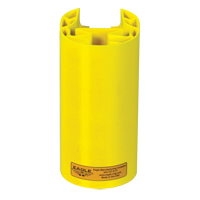 Polyethylene Rack Guard, 5" W x 6" L x 8" H, Yellow FMT Sales Ltd