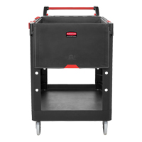 Heavy-Duty Adaptable Utility Cart, 2 Tiers, 25-1/5" x 36" x 51-1/2", 500 lbs. Capacity FMT Sales Ltd
