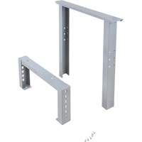 Industrial Duty Leg for Workbench, Steel, 24" D x 34" H, Single FMT Sales Ltd