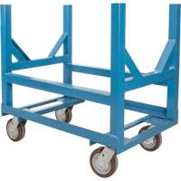 Pipe & Bar Cradle Truck, 24" L x 24" W x 34" H, 2500 lbs. Capacity, Polyurethane Wheels FMT Sales Ltd