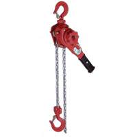 Palan &agrave; levier extr&ecirc;mement l&eacute;ger de la s&eacute;rie VQ, Lev&eacute;e 10', Cabacit&eacute; 2300 lb (1,6 tonne), Chaîne en Zinc FMT Sales Ltd