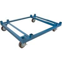 Dolly for Stacking Container, 48.5" W x 40-1/2" D x 10" H, 3000 lbs. Capacity FMT Sales Ltd
