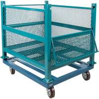 Dolly for Open Mesh Container, 40.5" W x 34-1/2" D x 10" H, 3000 lbs. Capacity FMT Sales Ltd