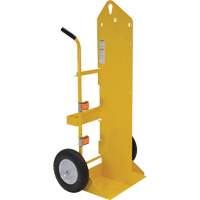 Chariot pour chalumeau et bouteille &agrave; gaz, Roues Rempli de mousse, Base de 23-13/16" la x 22-13/16" lo, 500 lb FMT Sales Ltd