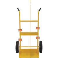 Chariot pour chalumeau et bouteille &agrave; gaz, Roues Rempli de mousse, Base de 23-13/16" la x 22-13/16" lo, 500 lb FMT Sales Ltd