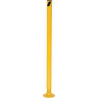 Borne de protection &agrave; ressort, Acier, 42" h x 2-1/8" la, Jaune FMT Sales Ltd