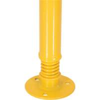 Borne de protection &agrave; ressort, Acier, 42" h x 2-1/8" la, Jaune FMT Sales Ltd